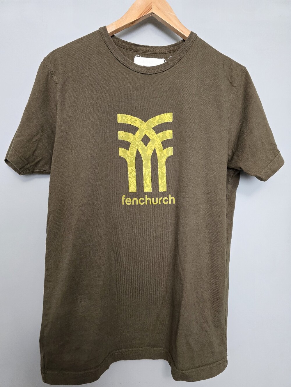 Fenchurch Men's Olive Graphic T-Shirt